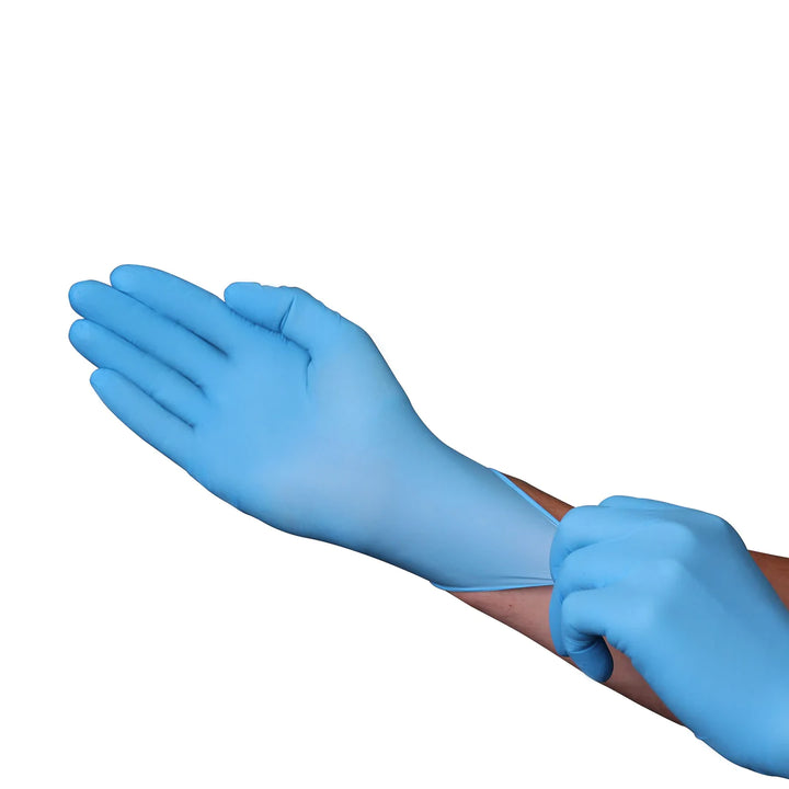 VGuard 4 Mil Nitrile Industrial Gloves - Durable Protection & Comfort