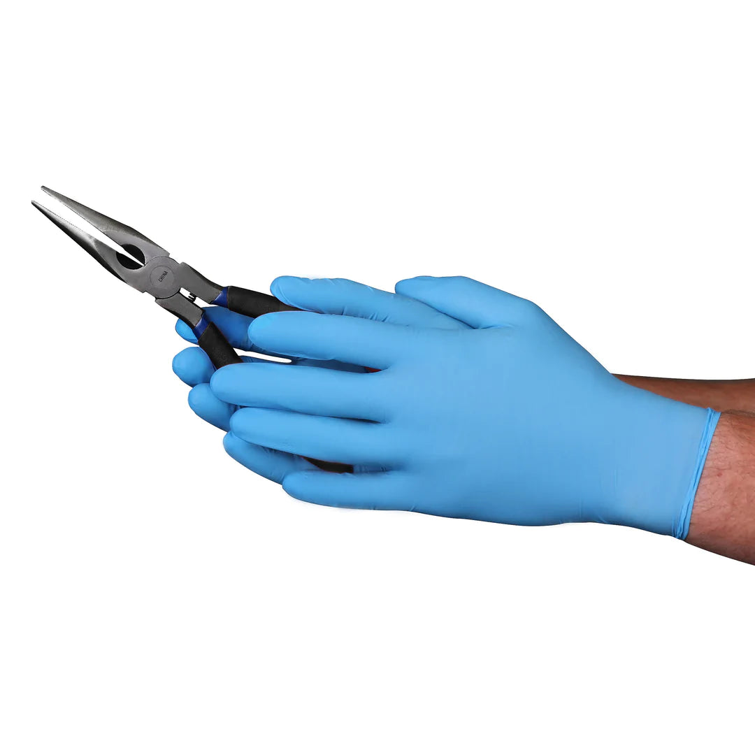 VGuard 4 Mil Nitrile Industrial Gloves - Durable Protection & Comfort