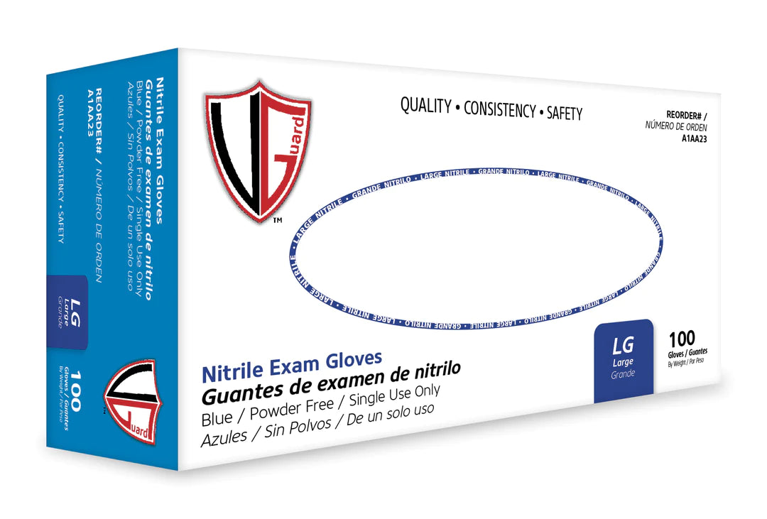 Gants industriels en nitrile VGuard 6 Mil - Protection renforcée