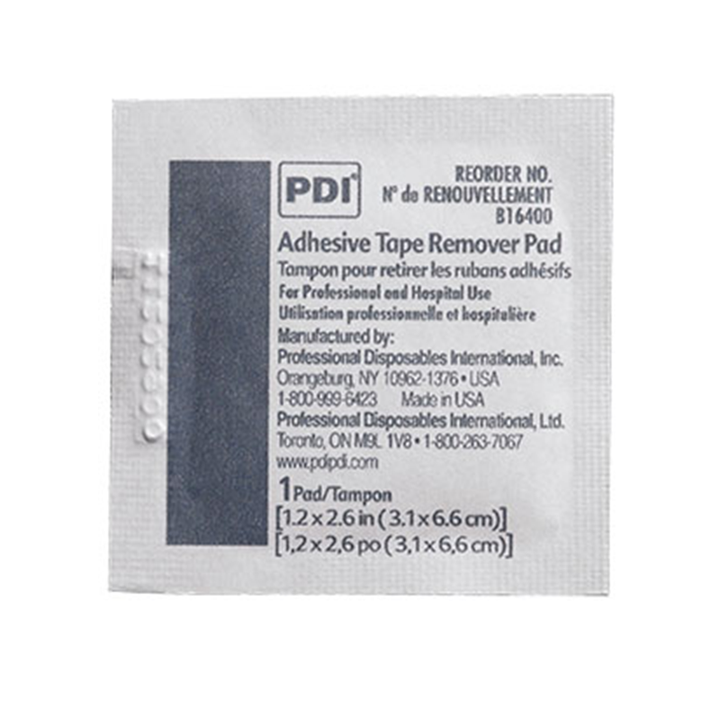 PDI Adhesive Tape Remover Pad - Gentle Adhesive Removal Solution