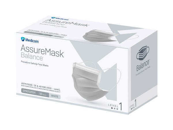 Masques faciaux à boucles auriculaires pour procédures d'équilibre - Protection confortable