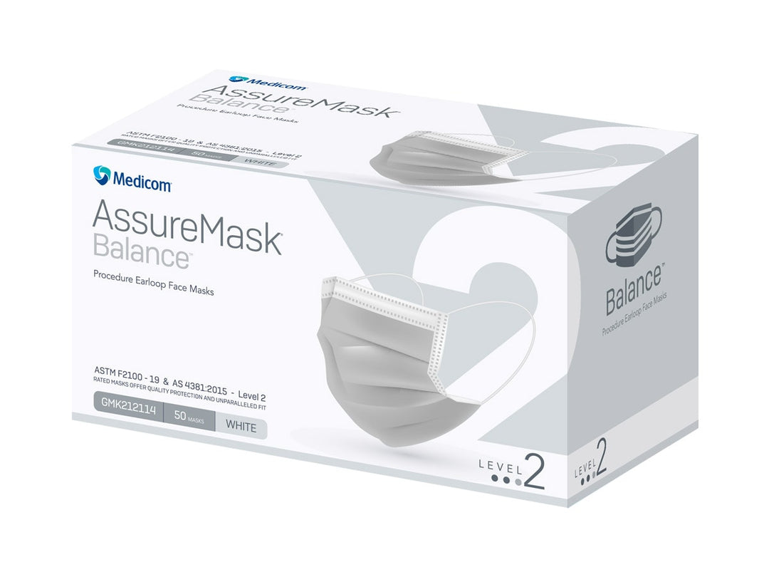 Masques faciaux à boucles auriculaires pour procédures d'équilibre - Protection confortable