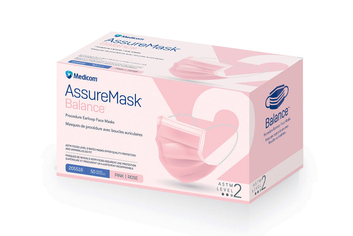 Mascarillas faciales con lazo para las orejas Balance Procedure: protección cómoda