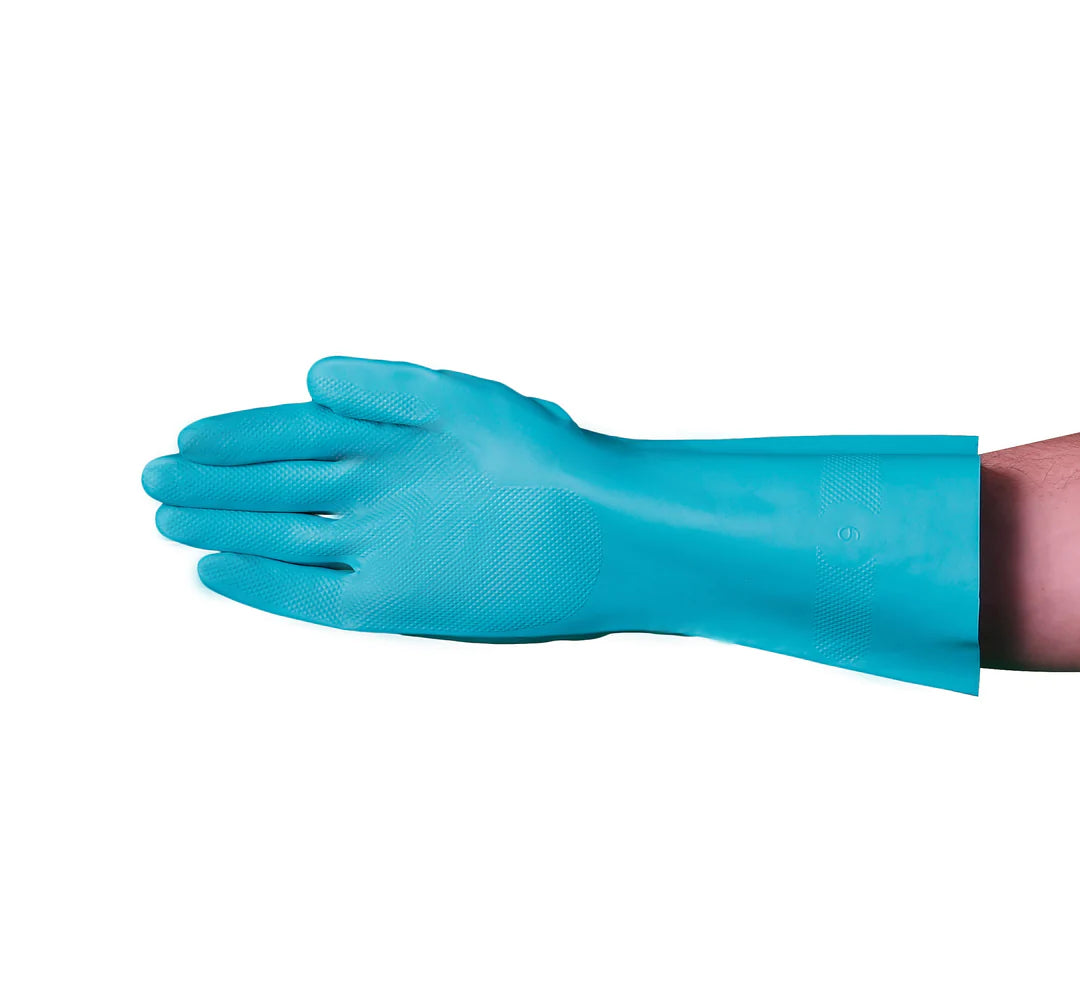Gant doublé en nitrile floqué VGuard 15 Mil - Protection supérieure des mains