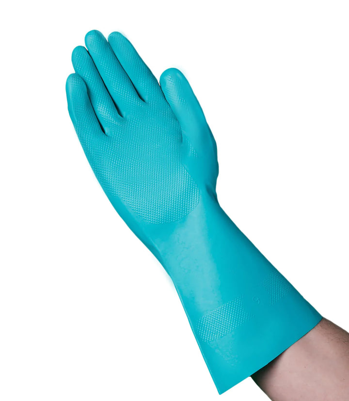 Gant doublé en nitrile floqué VGuard 15 Mil - Protection supérieure des mains