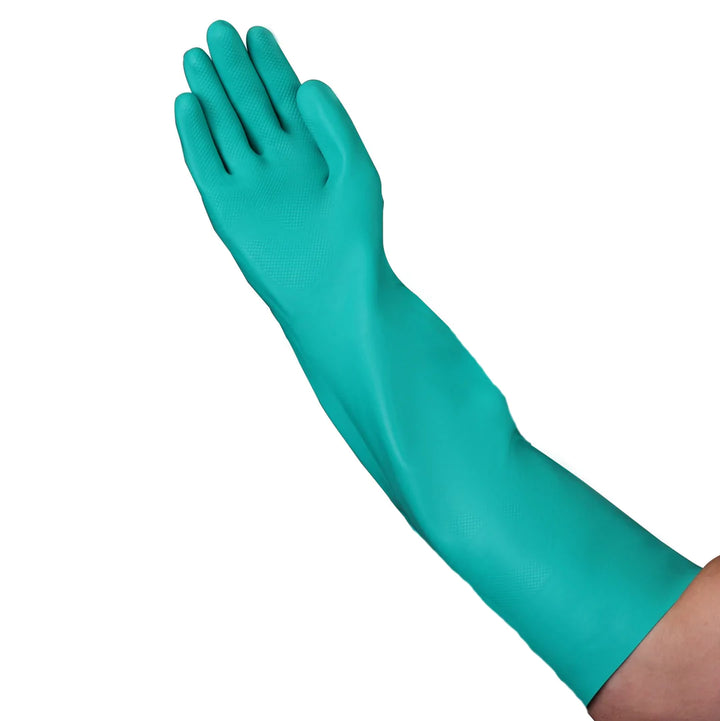 VGuard 22 Mil Nitrile Unlined Glove - Heavy-Duty Hand Protection
