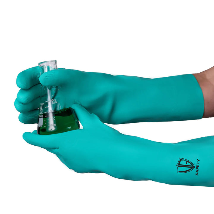VGuard 22 Mil Nitrile Unlined Glove - Heavy-Duty Hand Protection