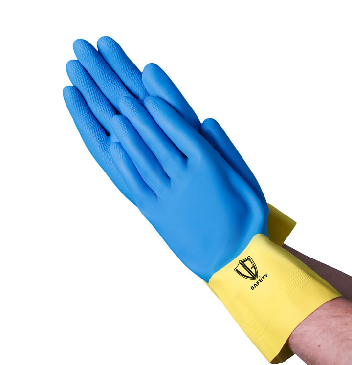 Guante de látex recubierto de neopreno de 28 milésimas de pulgada VGuard: protección mejorada para las manos