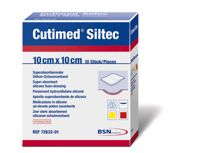 Cutimed Siltec : pansement en mousse de silicone pour un soin doux des plaies