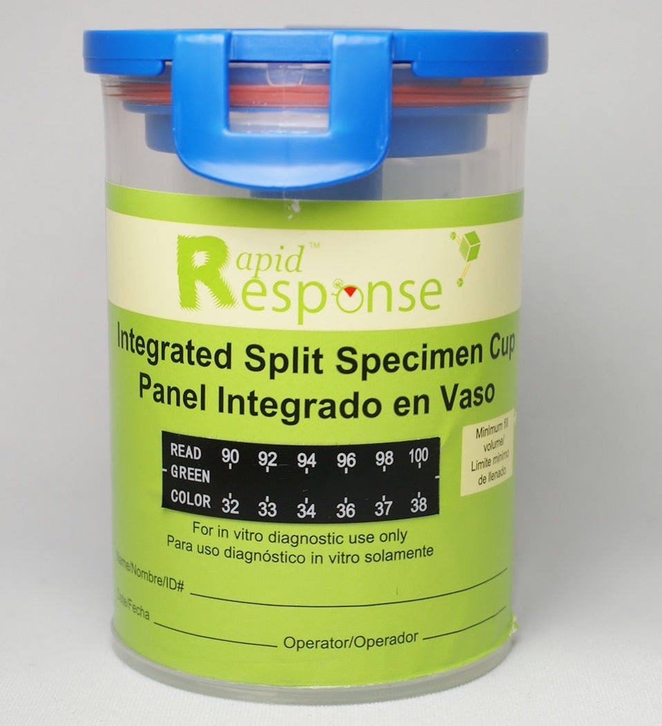 Multi-Drug Split Specimen Cup 3 Panel: Fast & Easy Testing