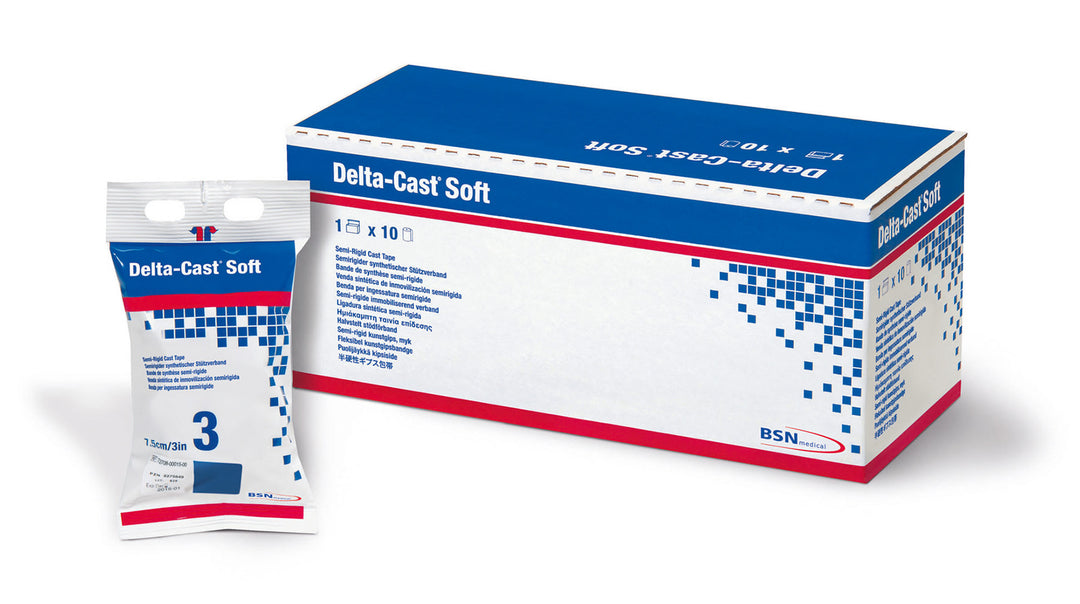 Delta-Cast Soft: Semi-Rigid Polyester Cast Tape for Gentle Support