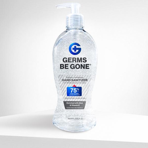Désinfectant pour les mains 75% Germs Be Gone 1L