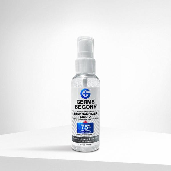 Spray liquide 75% Germs Be Gone 59 ml (2 oz) - Compagnon de sécurité