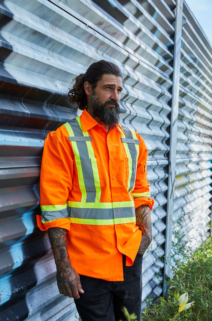 ForceField Hi Vis Ripstop Safety Work Shirt