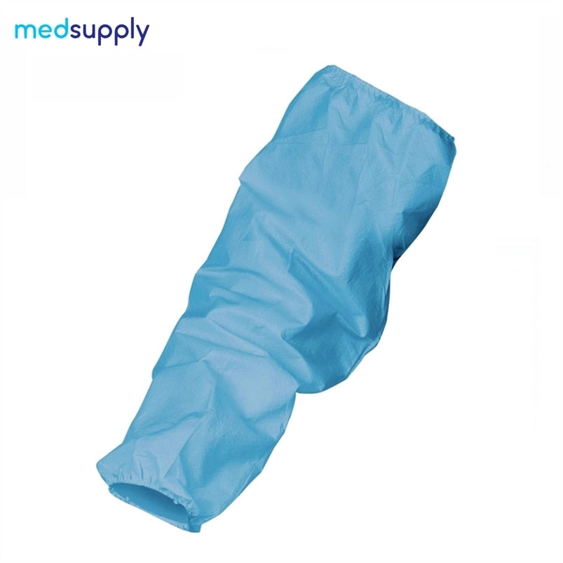 Blue Contaminated Gown Sleeve