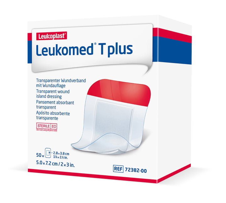Leukomed T Plus: Waterproof Adhesive Transparent Dressing with Absorbent Pad
