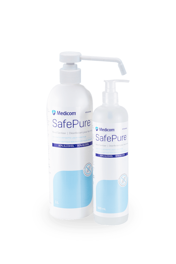 Medicom® SafePure® Liquid Hand Sanitizer 80% Alcohol