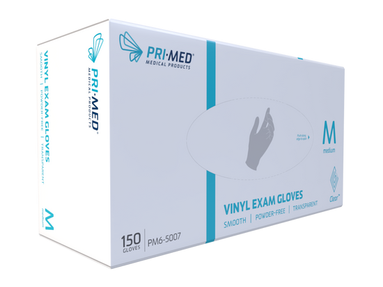 Gants d'examen en vinyle Clear™