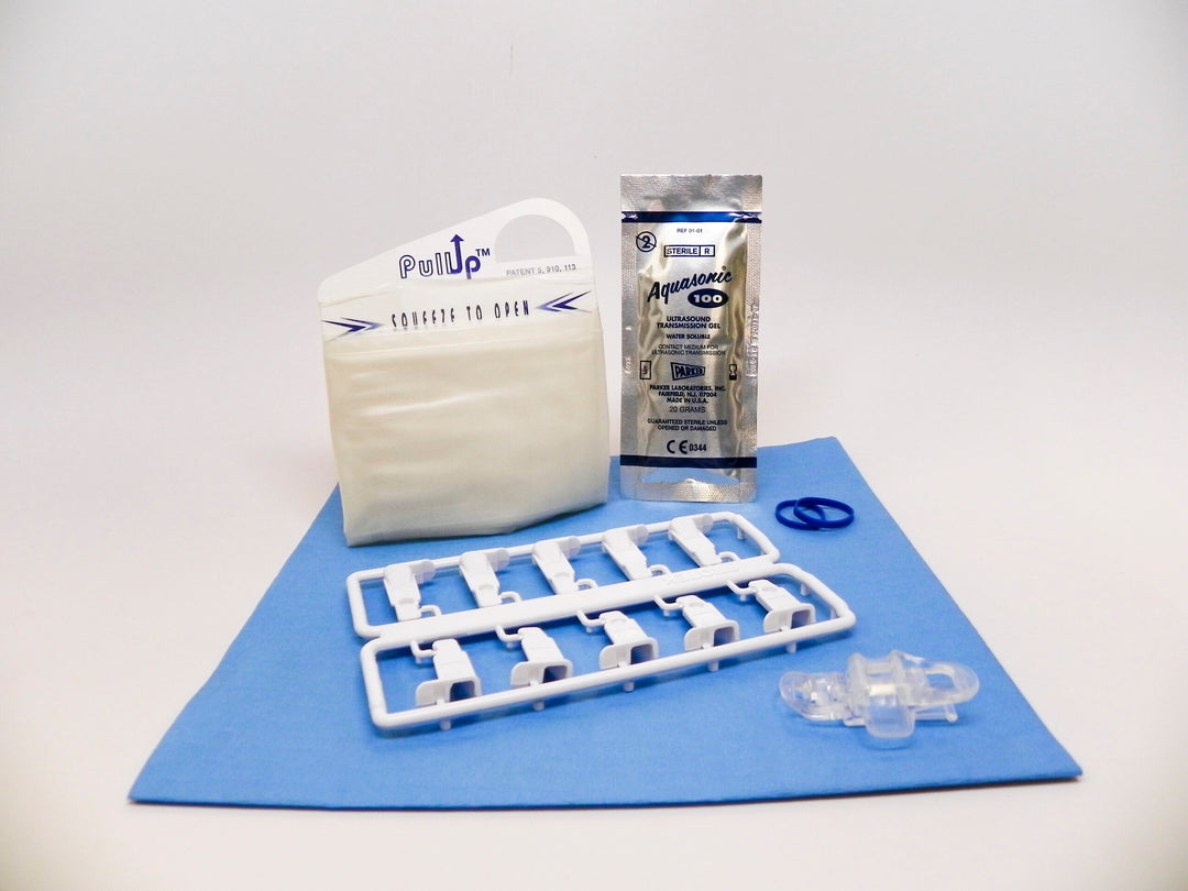 Guías de aguja de calibre múltiple Protek Sterile Retrofit XT con kit de cubierta de sonda PullUp