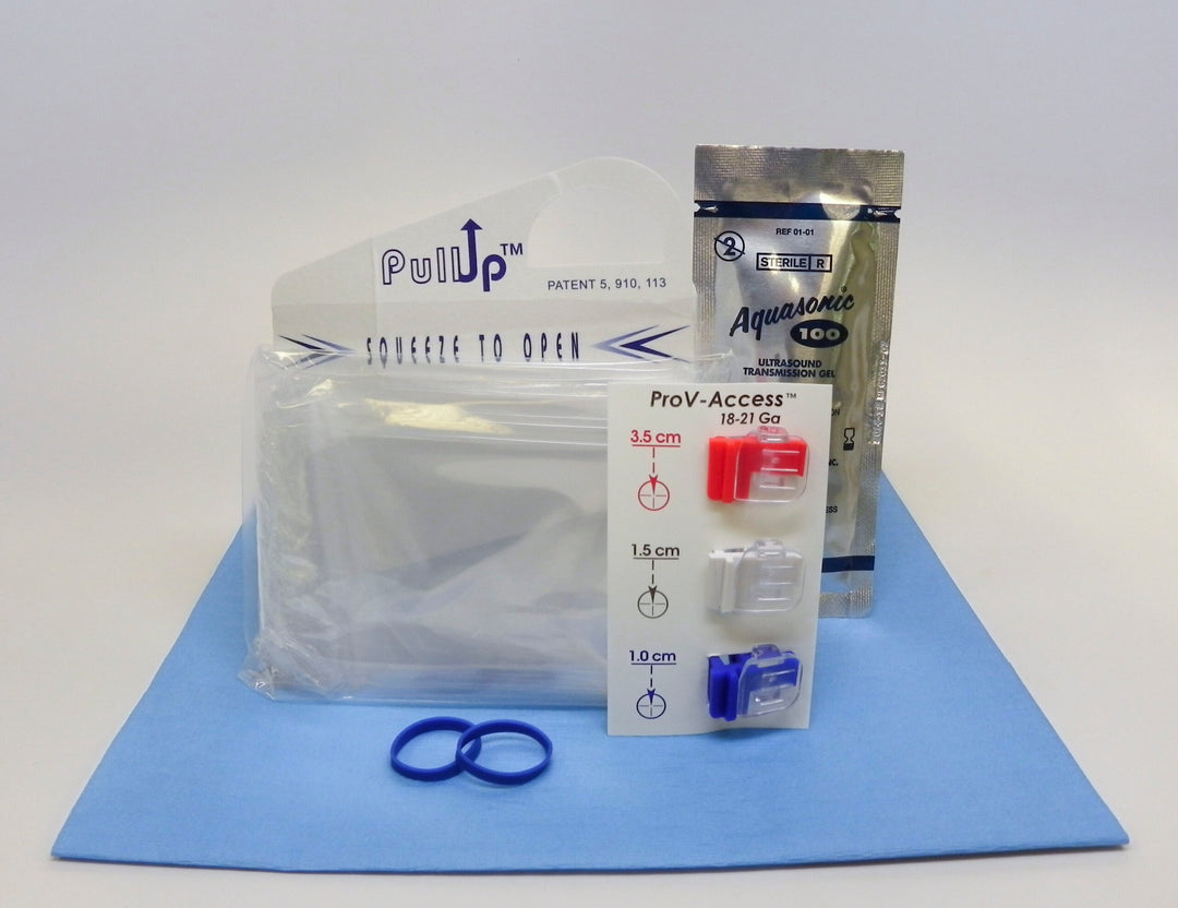 protek sterile prov access vascular needle guides: Depth: 2.5cm