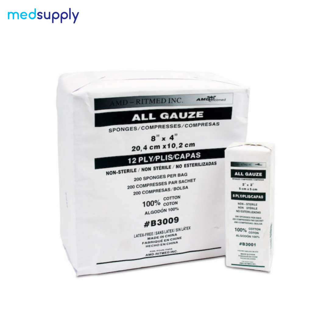 RITMED® Cotton Sponges: Absorbent Wound Care
