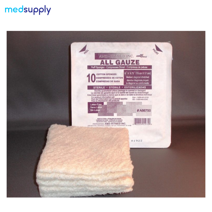 RITMED® Fluff Sponges: Ultimate Wound Protection & Comfort