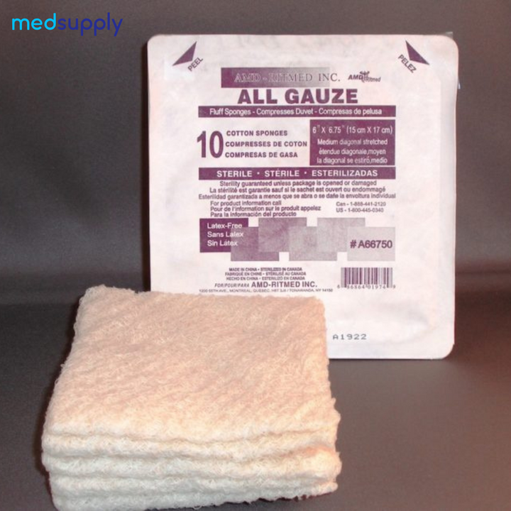 RITMED® Fluff Sponges: Ultimate Wound Protection & Comfort