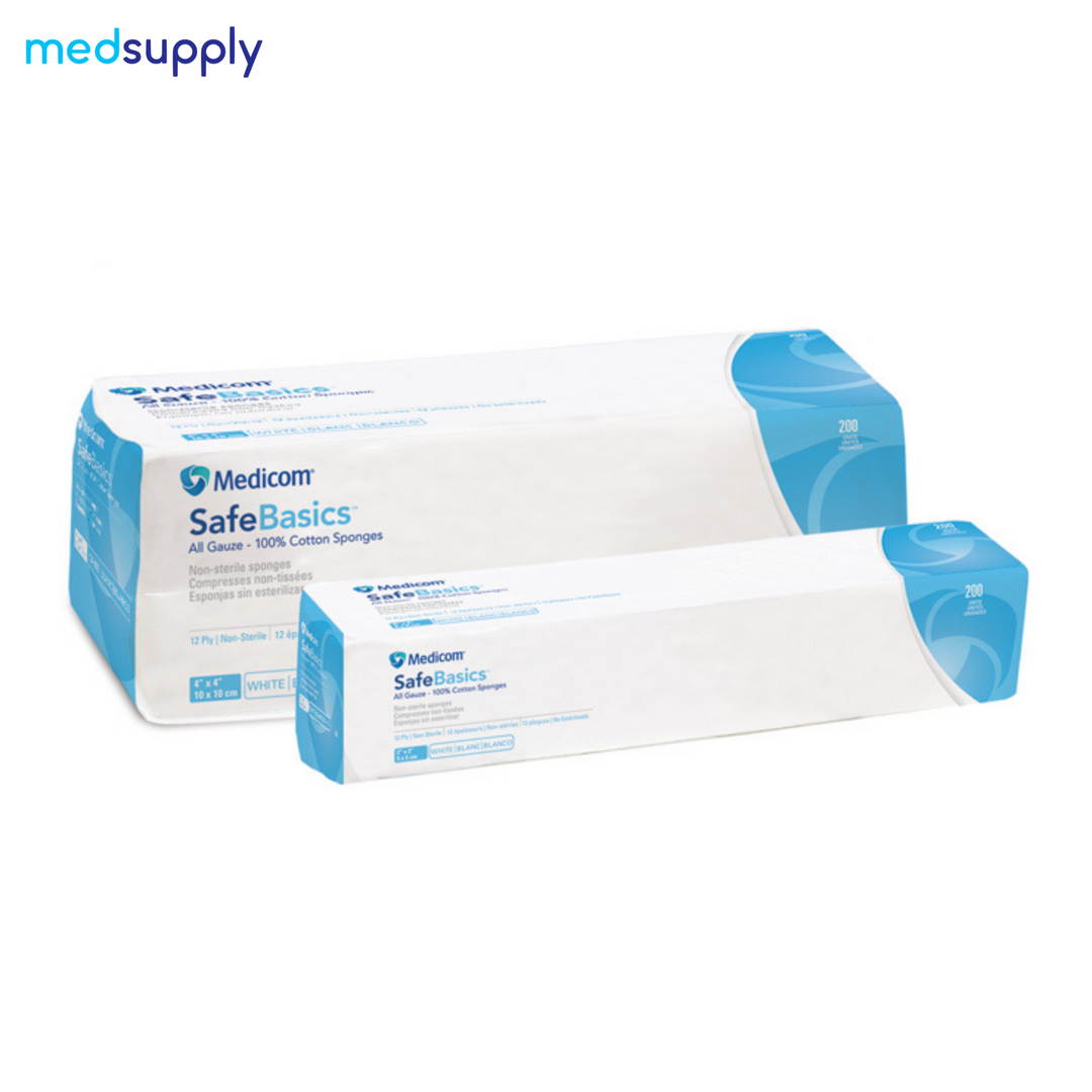 SAFEBASICS® Gauze Sponges: Cost-Effective Wound Care