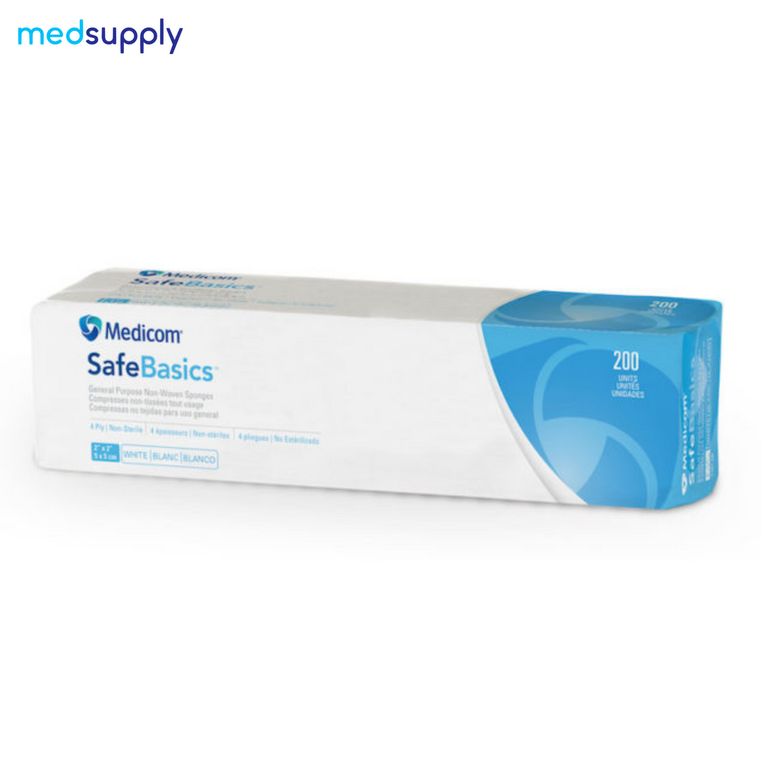 SAFEBASICS® Non-Woven Sponges: Soft, Absorbent & Lint-Free (
