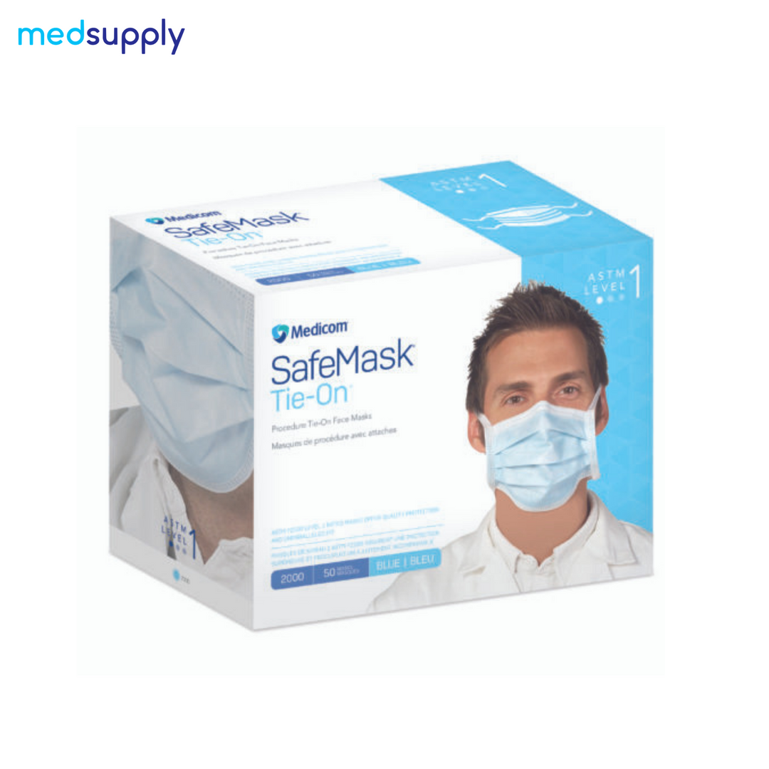 Safemask Surgical Tie-On Mask Level 1
