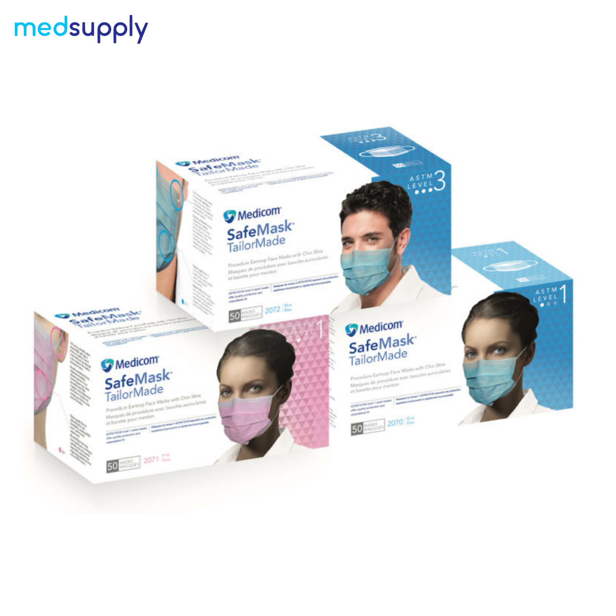 SAFEMASK: Level Up Your Protection (1-3) – MedSupply