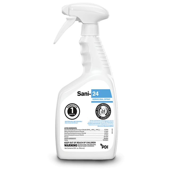 Sani 24 Germicidal Spray: Effective 24-Hour Protection