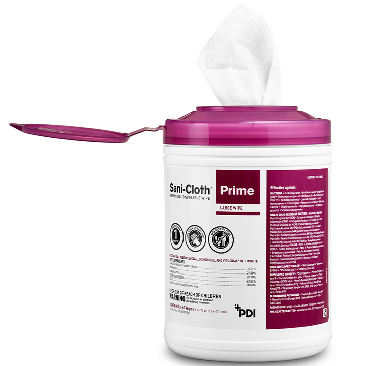 Sani-Cloth Prime Germicidal Disposable Wipe - Effective Disinfection Solution