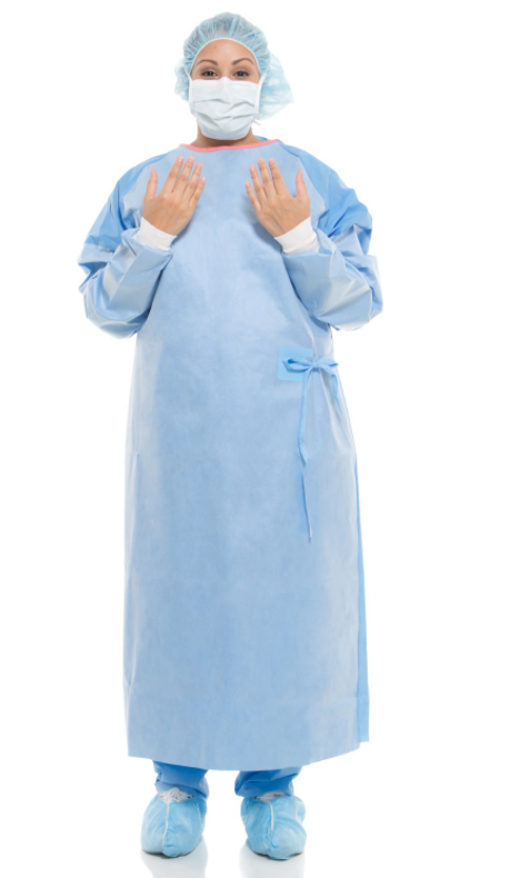 AAMI Level 4 Surgical Gown With Full Back