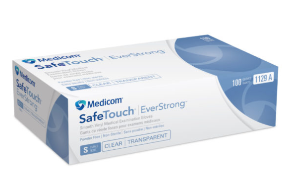 Powder-Free Vinyl Gloves Strong & Affordable Safetouch EverStrong