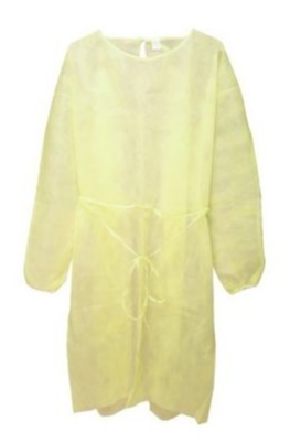 Ritmed DisTech Isolation Gown: Comfort & Protection (Thumb Loops) – Med ...
