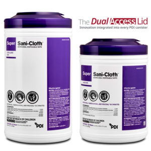 Super Sani Cloth Germicidal Disposable Wipe - Powerful Disinfection Solution