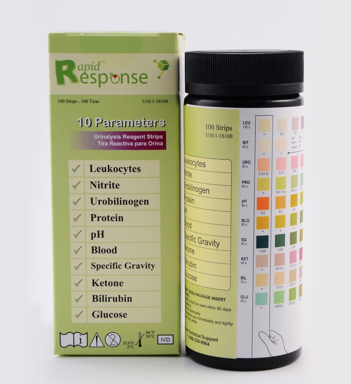 Analyse d'urine à 10 paramètres : bilan de santé complet