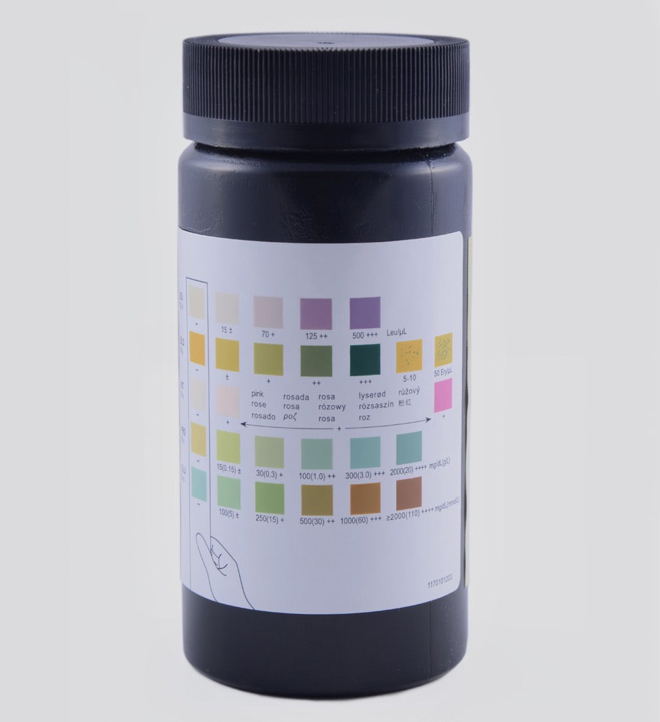 Bandelette réactive d'analyse d'urine à 5 paramètres 