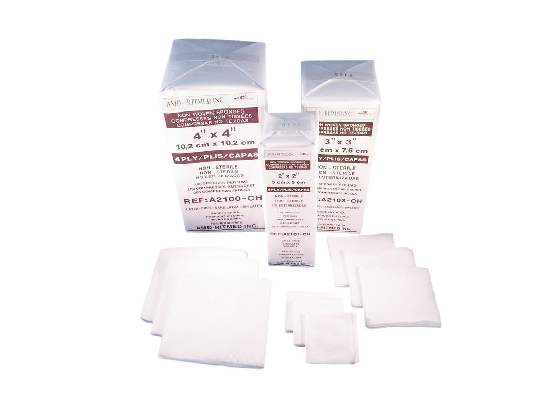 Ritmed® Non-Woven Gauze Sponges Sterile
