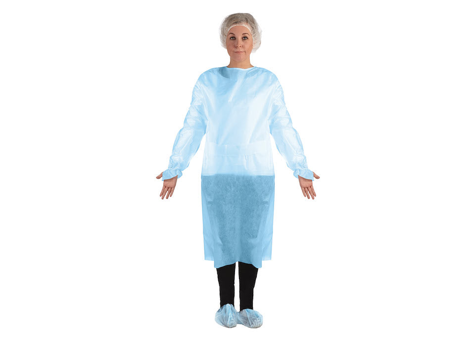 assurewear chemo tested versagown with flexneck technology