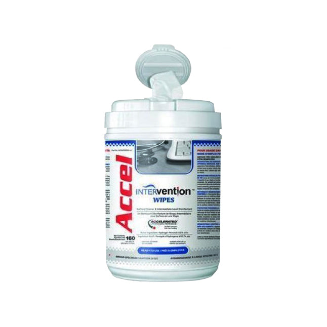 Accel Intervention Wipes: 1-Minute Kill for Fast Disinfection – Med Supply