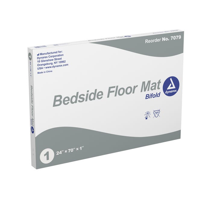 SafeGuard Bedside Floor Mat by Dynarex: Enhanced Fall Protection