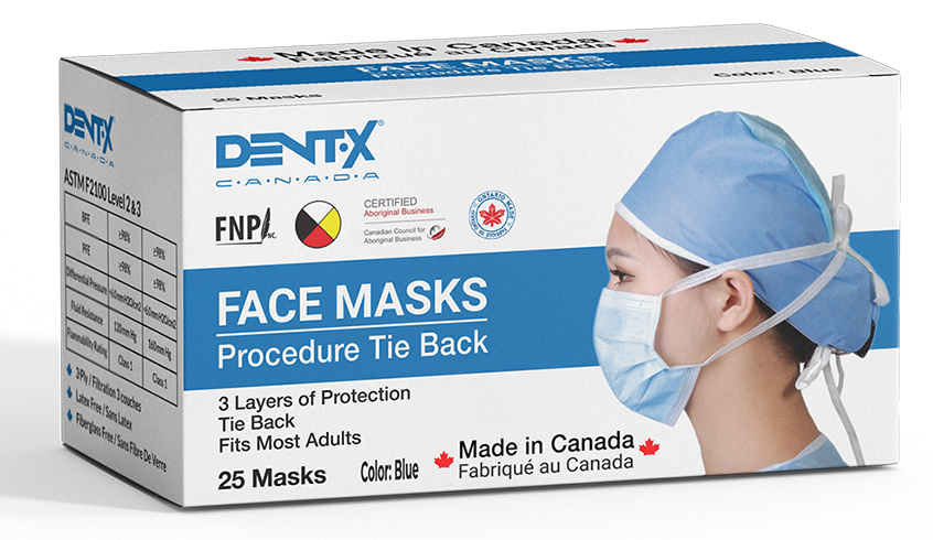 Tie Back Face Mask Box