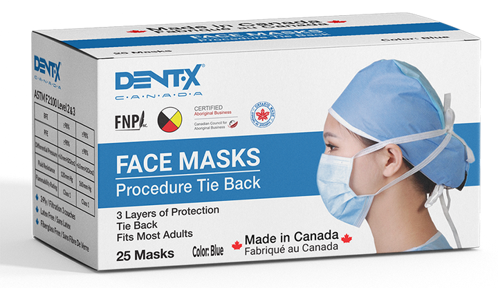 Tie Back Face Mask Box
