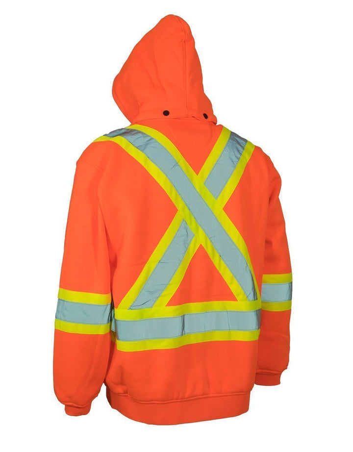 Sweat à capuche de sécurité haute visibilité ForceField Deluxe, capuche amovible