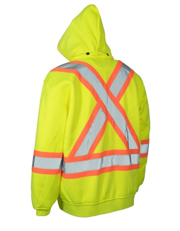 Sweat à capuche de sécurité haute visibilité ForceField Deluxe, capuche amovible