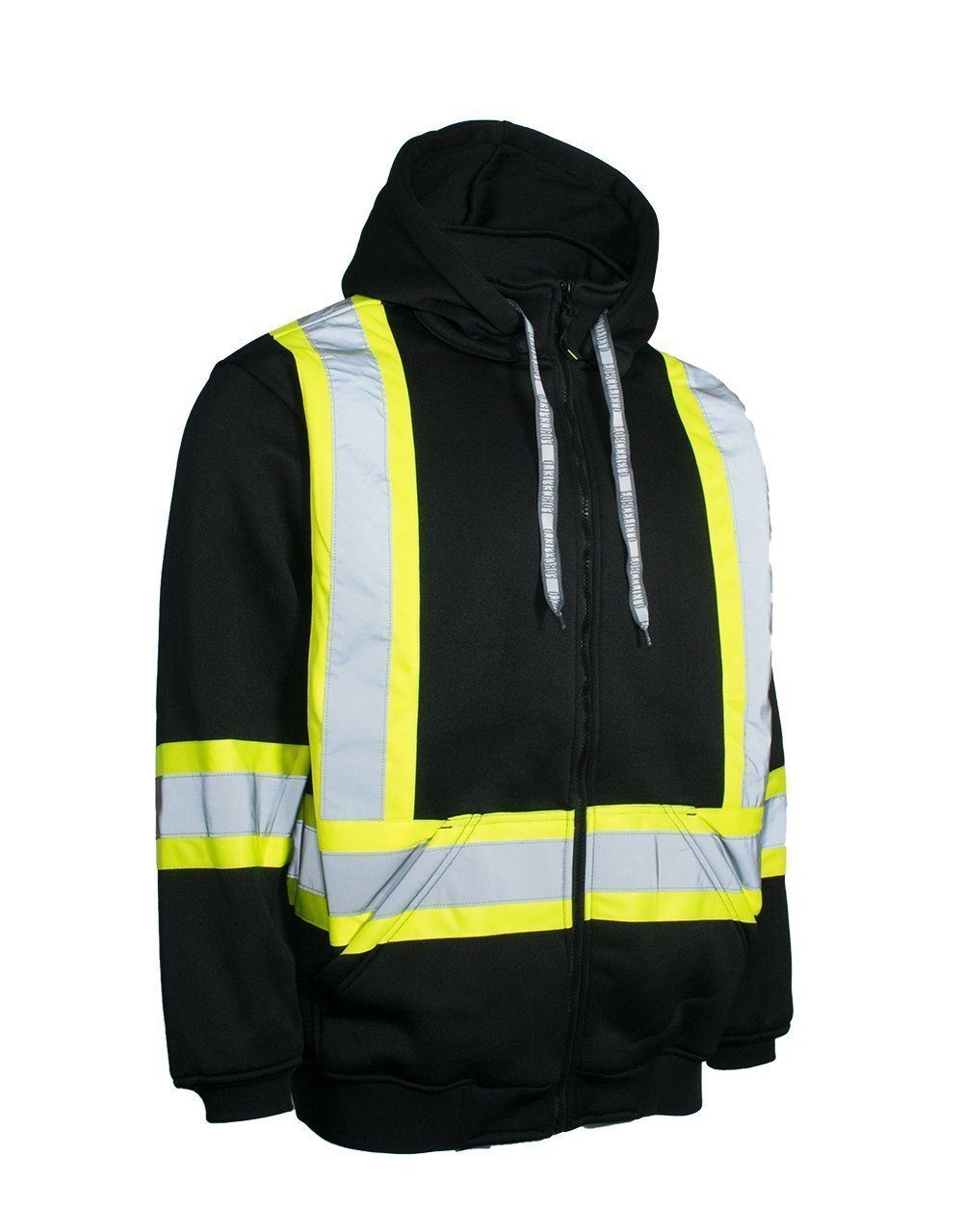 Sweat à capuche de sécurité haute visibilité ForceField Deluxe, capuche amovible