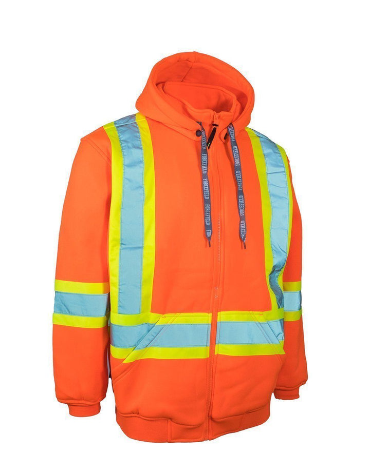 Sweat à capuche de sécurité haute visibilité ForceField Deluxe, capuche amovible