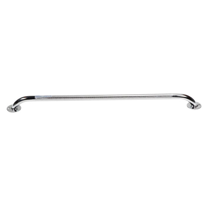 Dynarex Chrome Knurled Grab Bars - Secure Bathroom Support